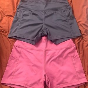 Workout shorts